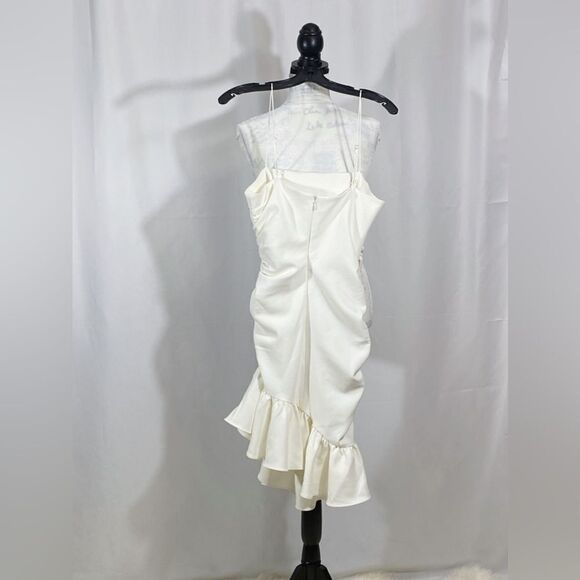 Cinq a Sept Lilith Ruched Minidress size 10 - Picture 8 of 12